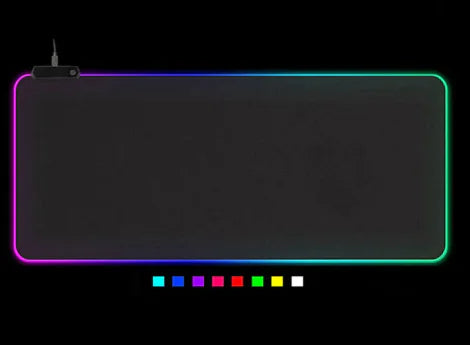 لوحة ماوس مضيئة بتقنية LED RGB