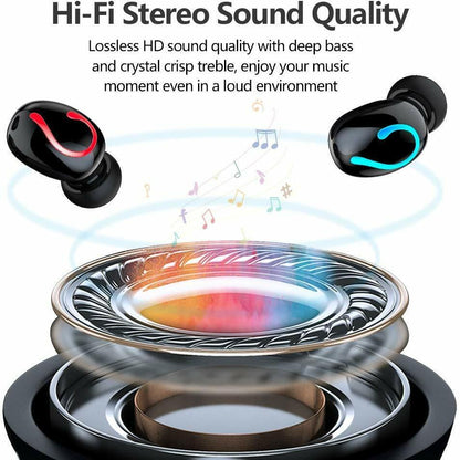 AnphraTek TWS Mini Stereo Wireless Earbuds IPX7