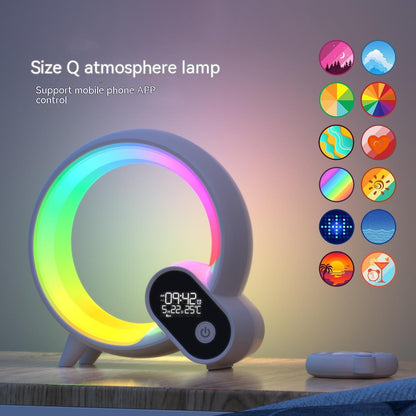 AnphraTek Bluetooth Smart Clock with RGB Color Atmosphere