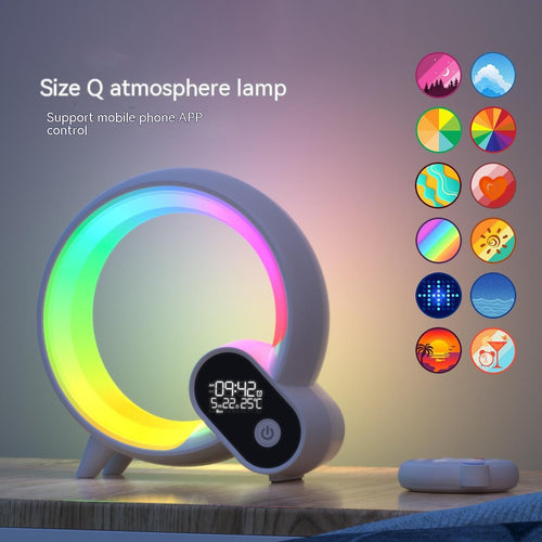 AnphraTek Bluetooth Smart Clock with RGB Color Atmosphere