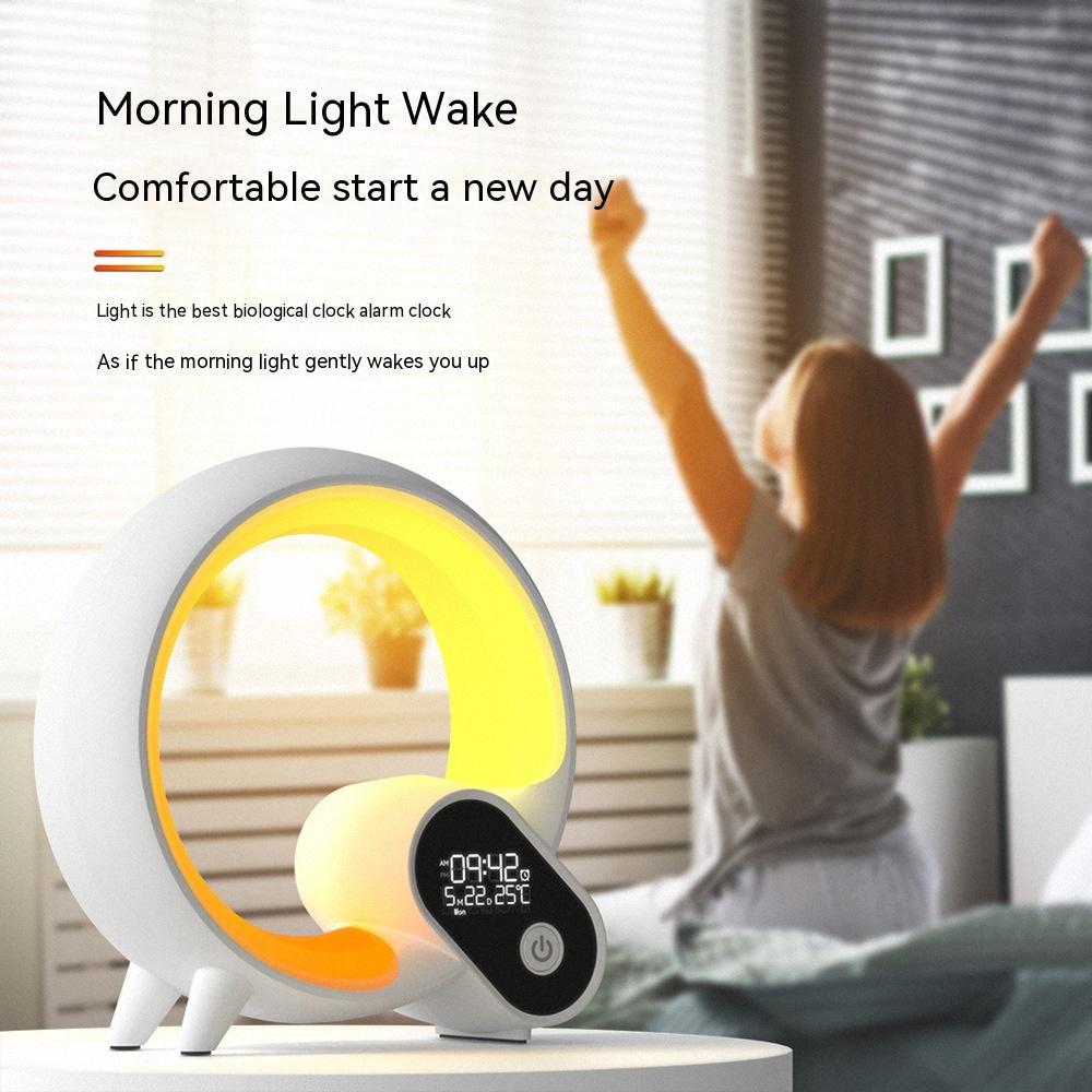 AnphraTek Bluetooth Smart Clock with RGB Color Atmosphere