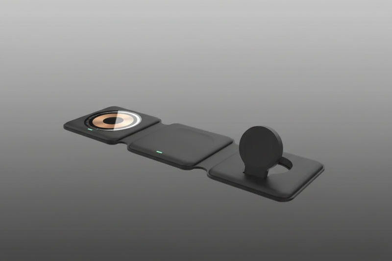 AnphraTek Magnetic Tri Sleek Wireless Charger