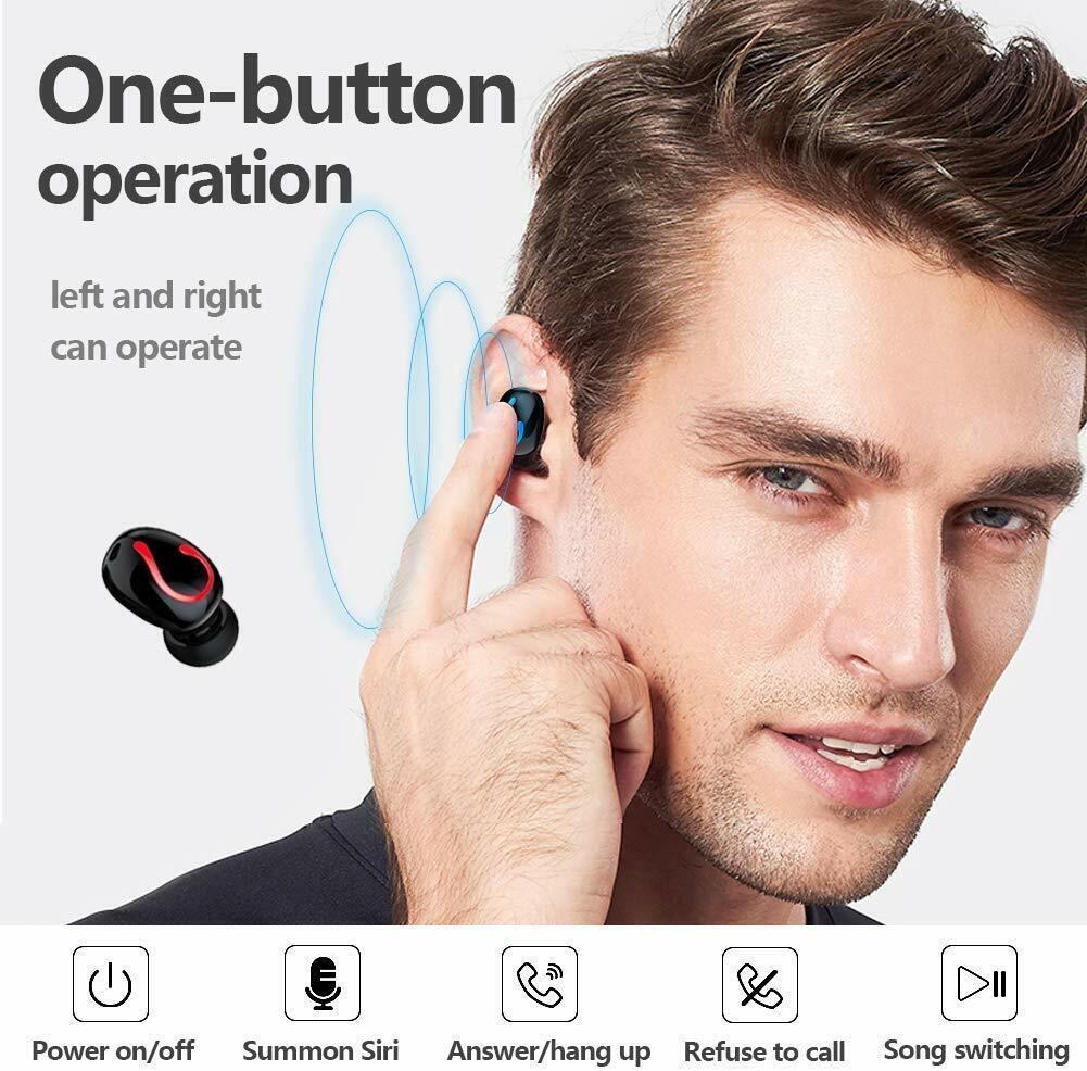 AnphraTek TWS Mini Stereo Wireless Earbuds IPX7
