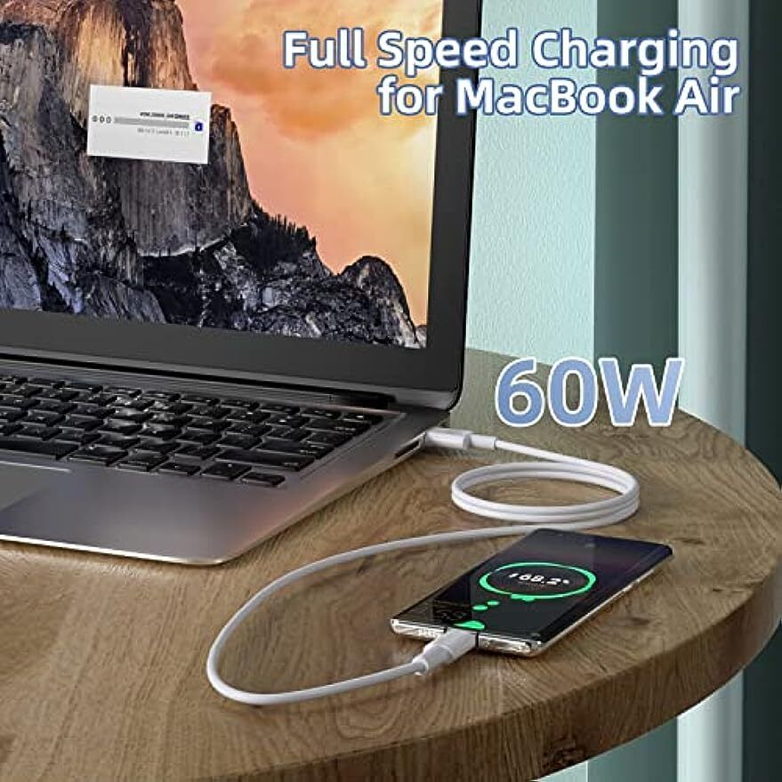 AnphraTek 3-Pack 6FT Type-C Rapid Charging Cables